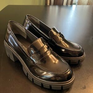 Sincerely Jules Black Chunky Loafers